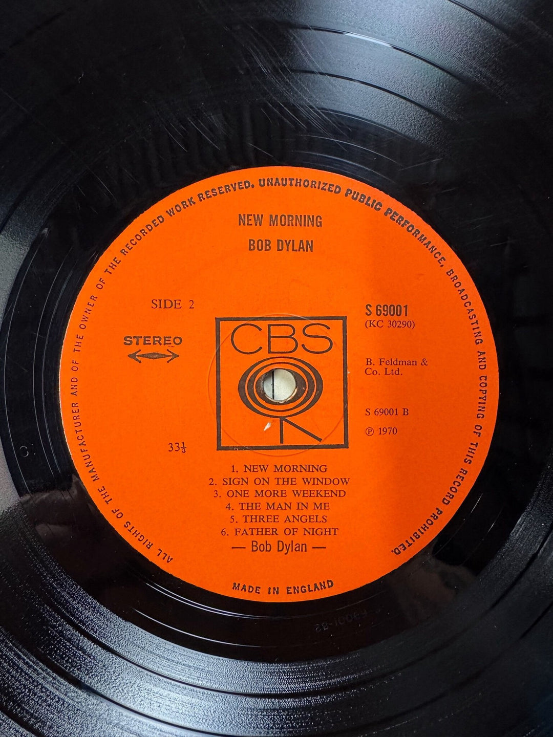 1970 New Morning Album by Bob Dylan - Good