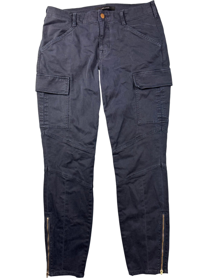 J Brand Cargo Pants with Zippered Ankles - W31