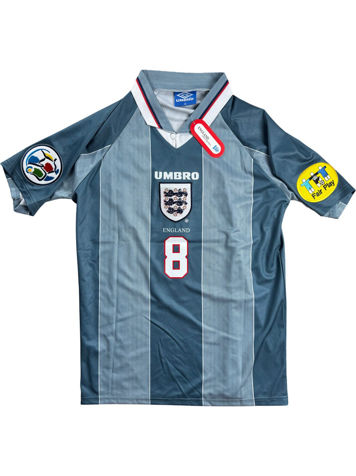 1996 England Football Shirt 'Gascoigne 8' - M
