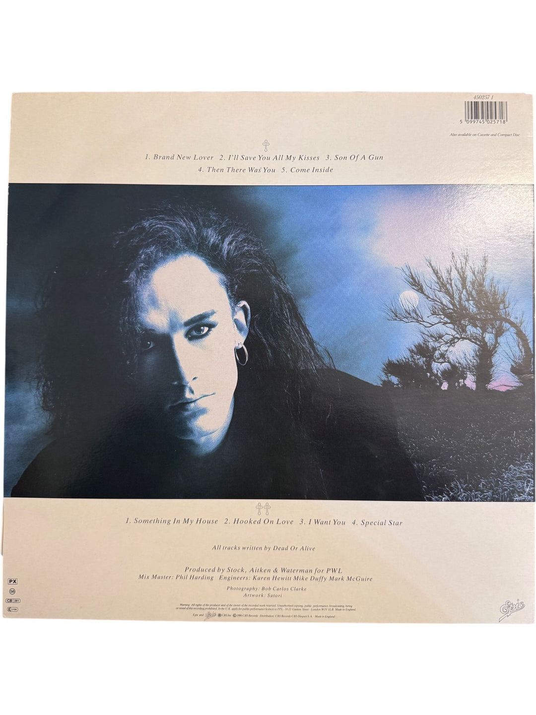 Dead Or Alive Mad Bad And Dangerous To Know Vinyl - Very Good