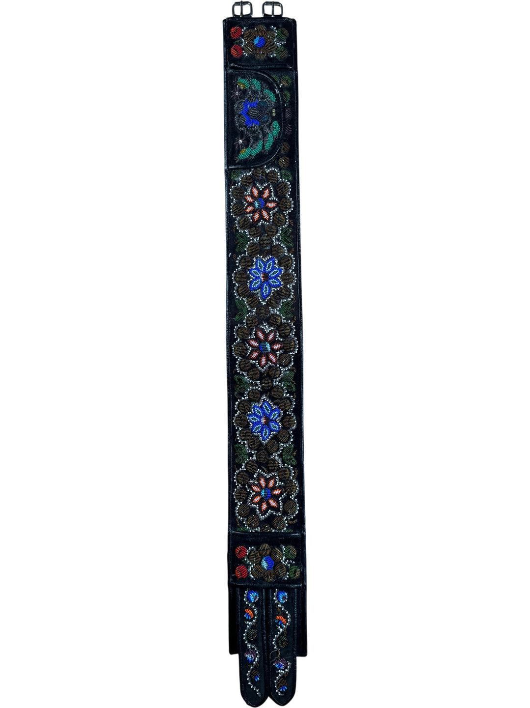 Embroidered Beaded Belt - W30-34