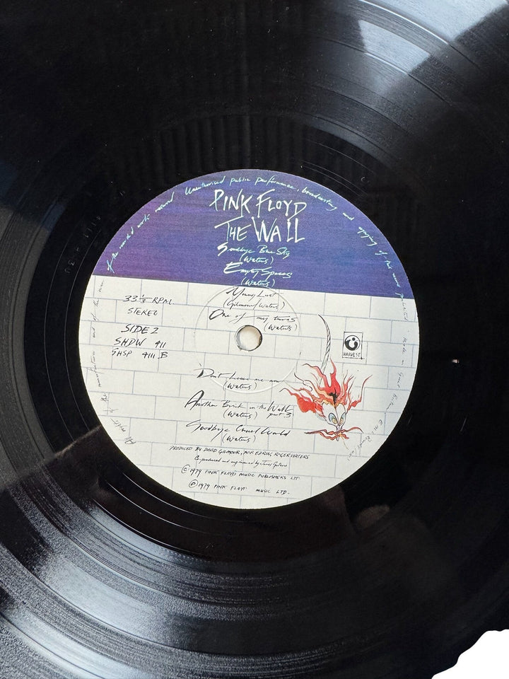 Pink Floyd The Wall Vinyl Record - Good
