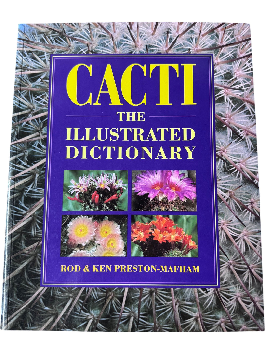 Cacti Illustrated Dictionary Book