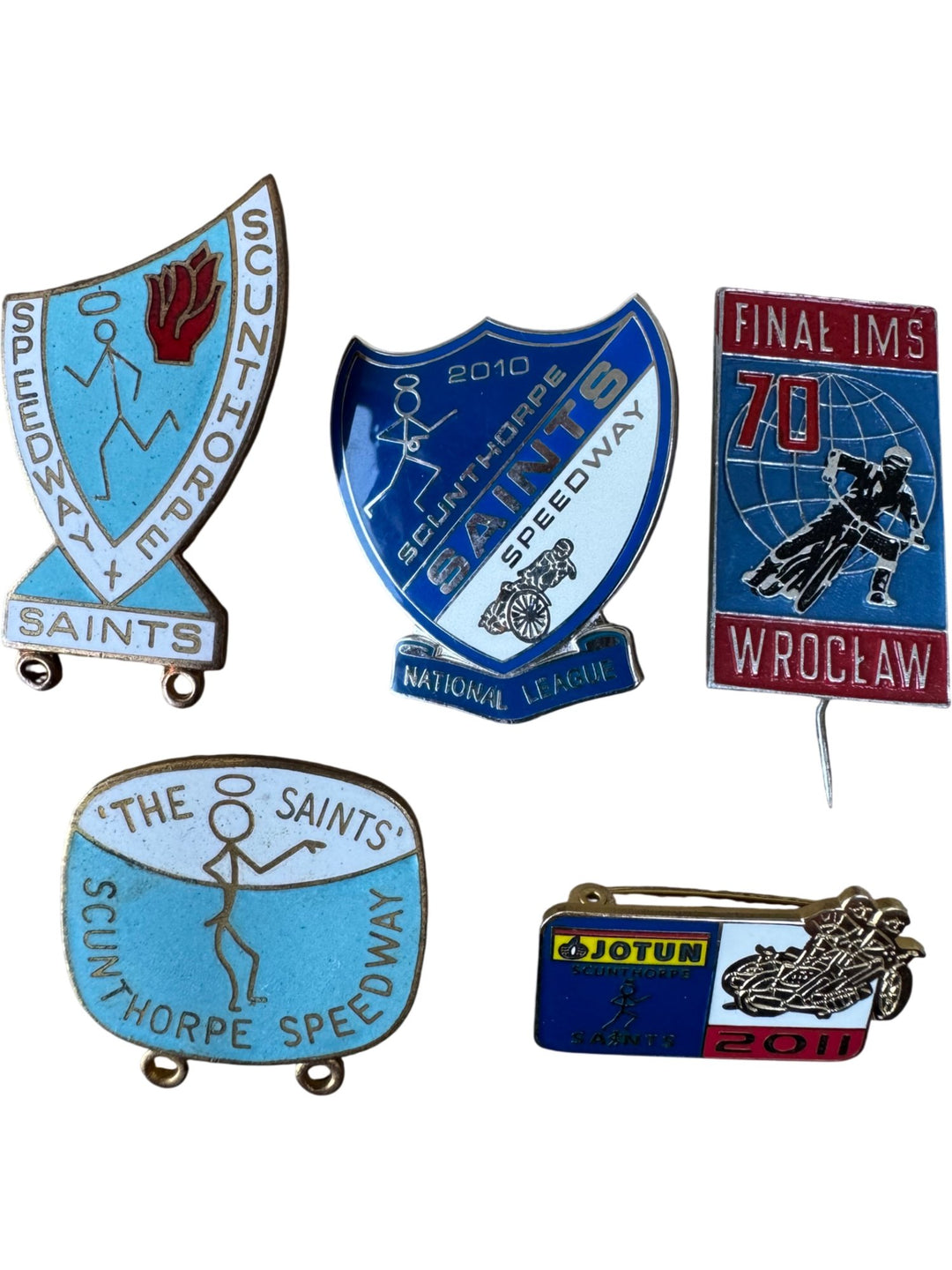Scunthorpe Speedway Saints Badges Collection