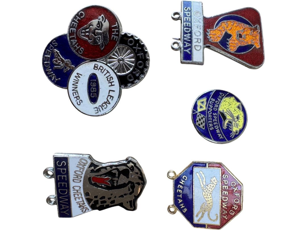 Oxford Speedway Cheetahs Pin Badges Collection