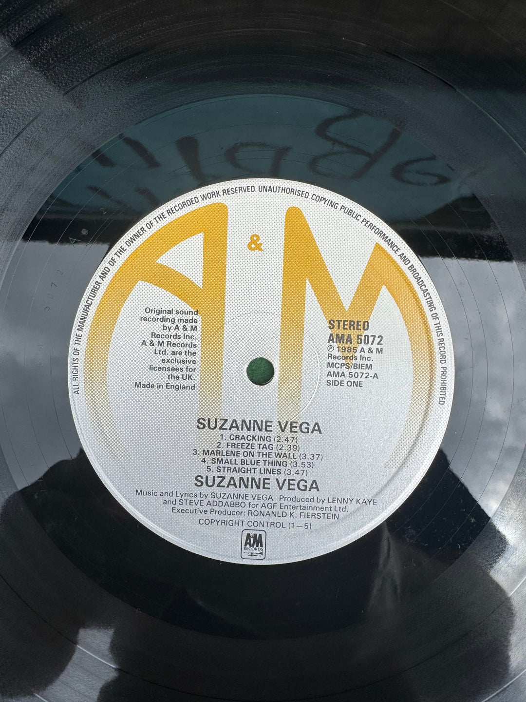 Suzanne Vega Self-Titled Vinyl Record Album - Think Vintage