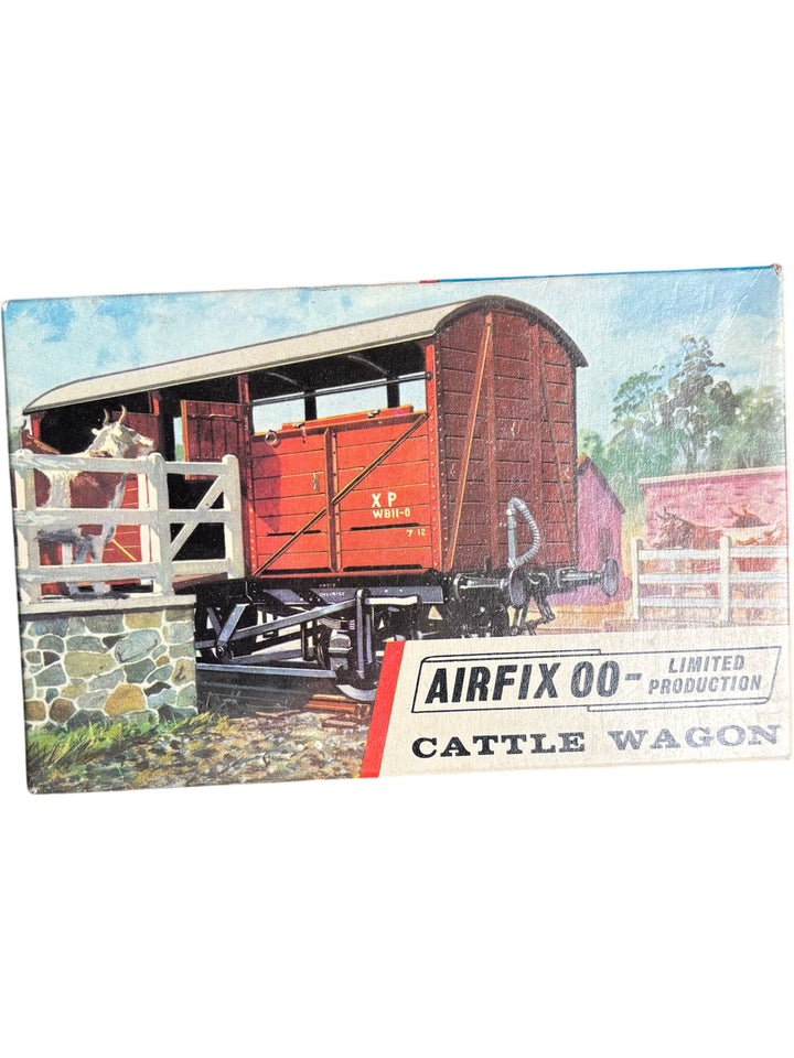 Airfix OO Cattle Wagon Model Kit Limited Production R5 - Think Vintage