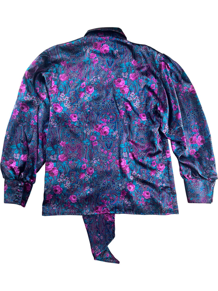 Jaeger Floral Paisley Blouse - M