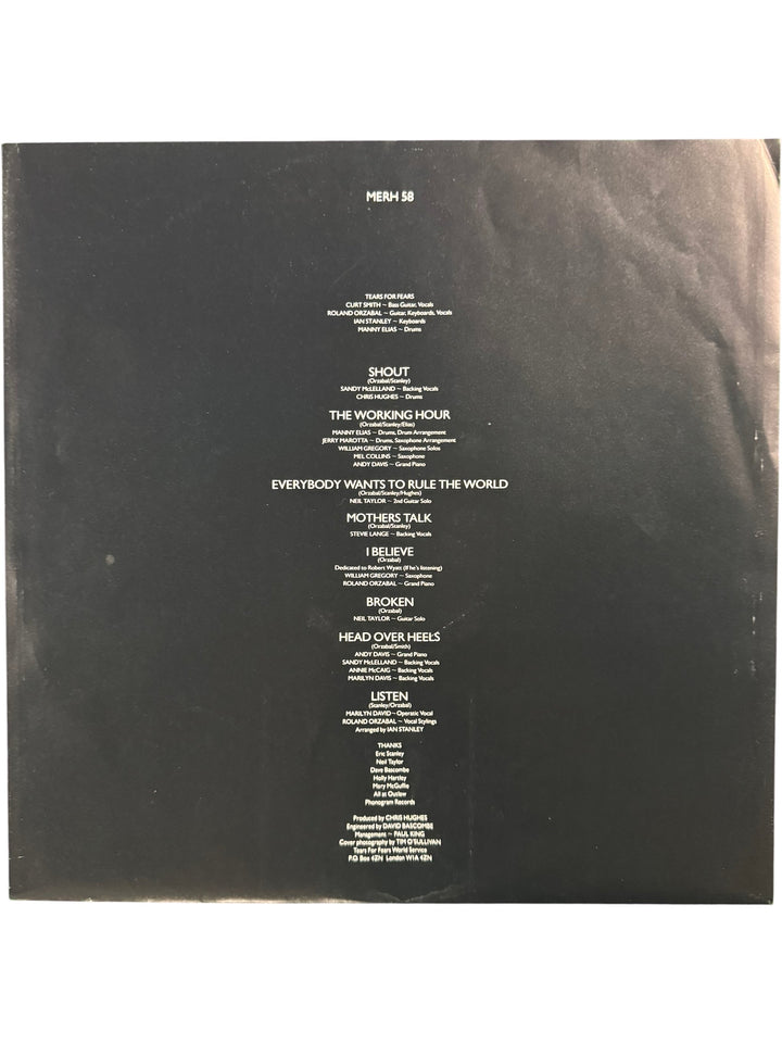 Tears For Fears Songs From The Big Chair Vinyl - Think Vintage
