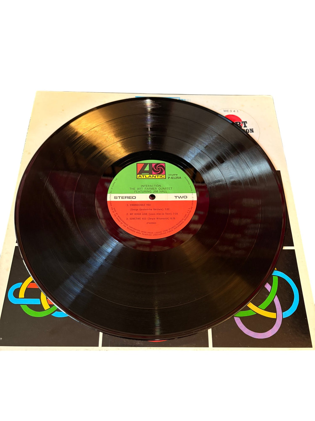 Art Farmer Quartet Featuring Jim Hall Interaction Vinyl - Fair/Good