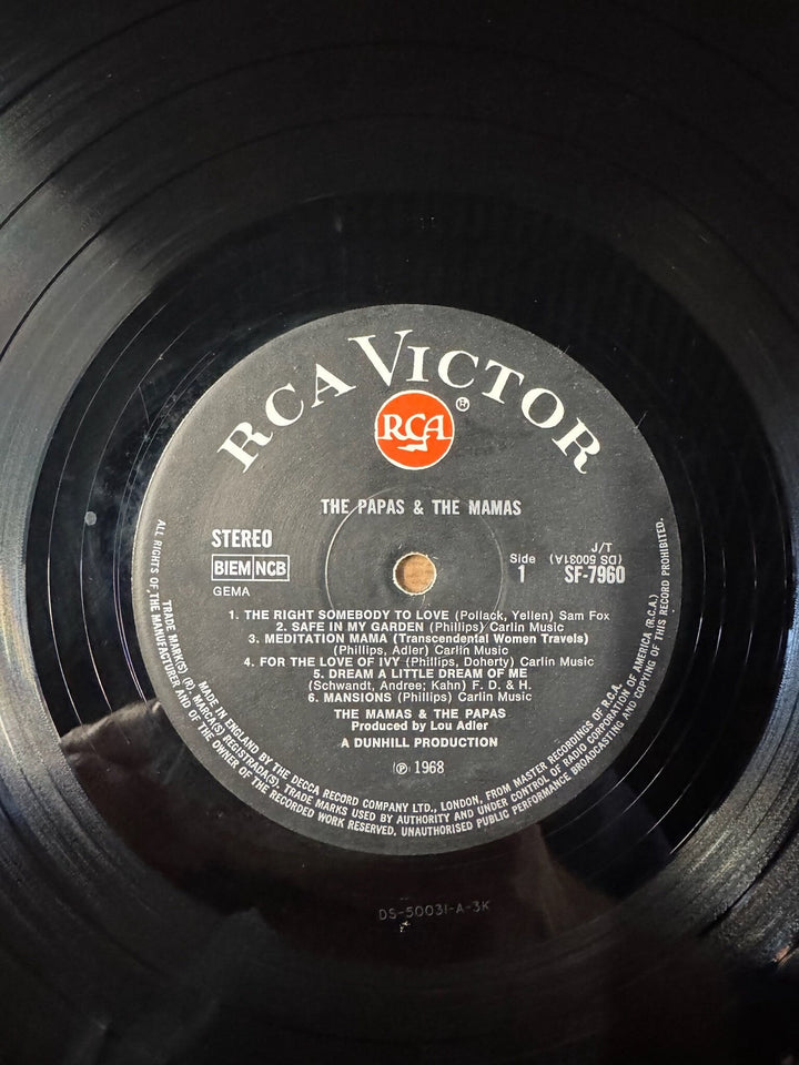 1968 RCA Victor The Papas & The Mamas Vinyl Album - Good