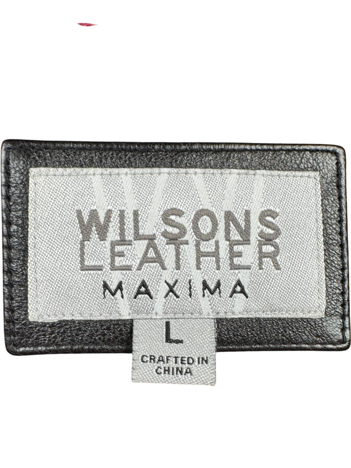 Wilsons Leather Black Jacket - M