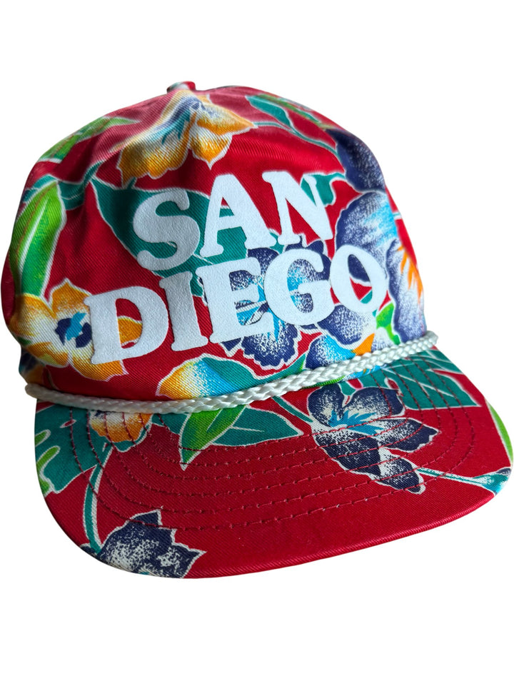 Floral San Diego Cap