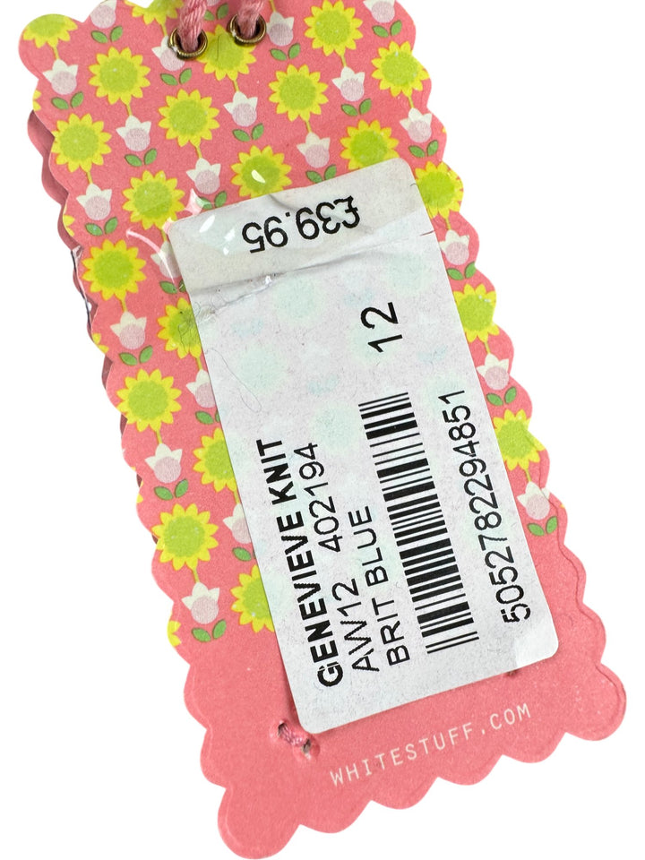 Genevieve Knit Blue Cardigan - M