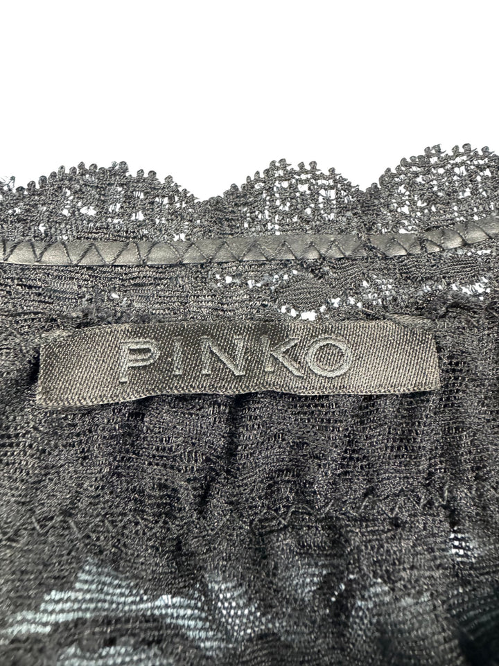 Pinko Black Lace Dress - S
