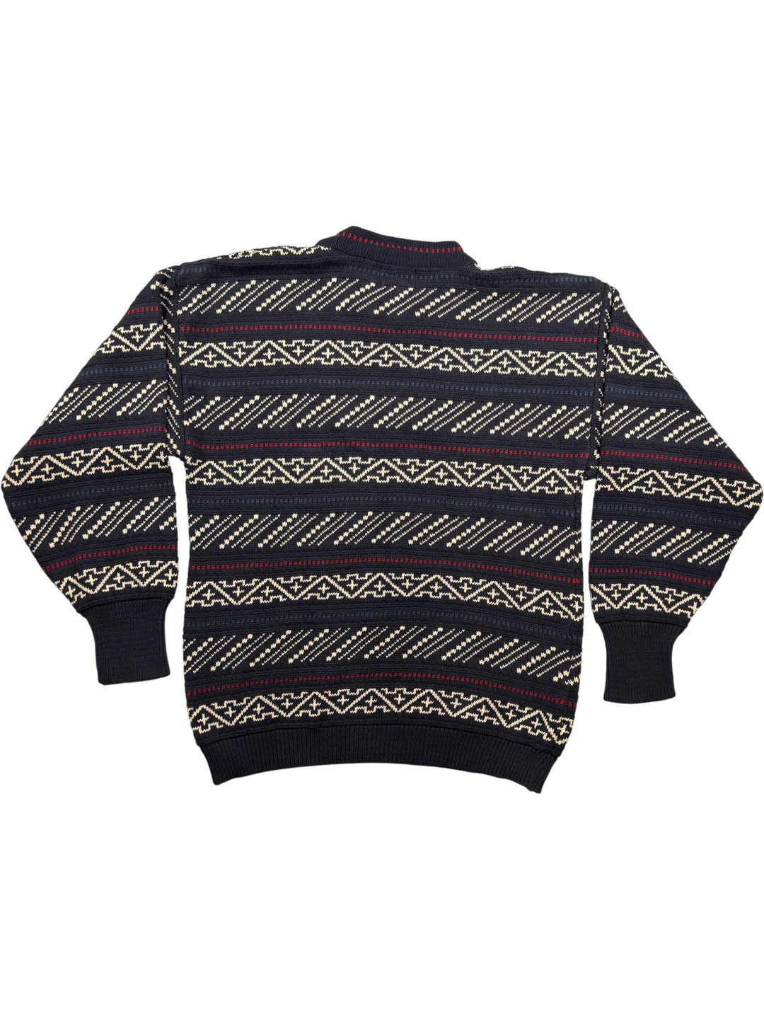 Great Lakes Country Patterned Knit Sweater - M