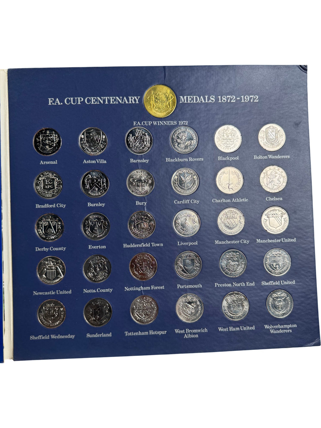 FA Cup Centenary 1872-1972 Book
