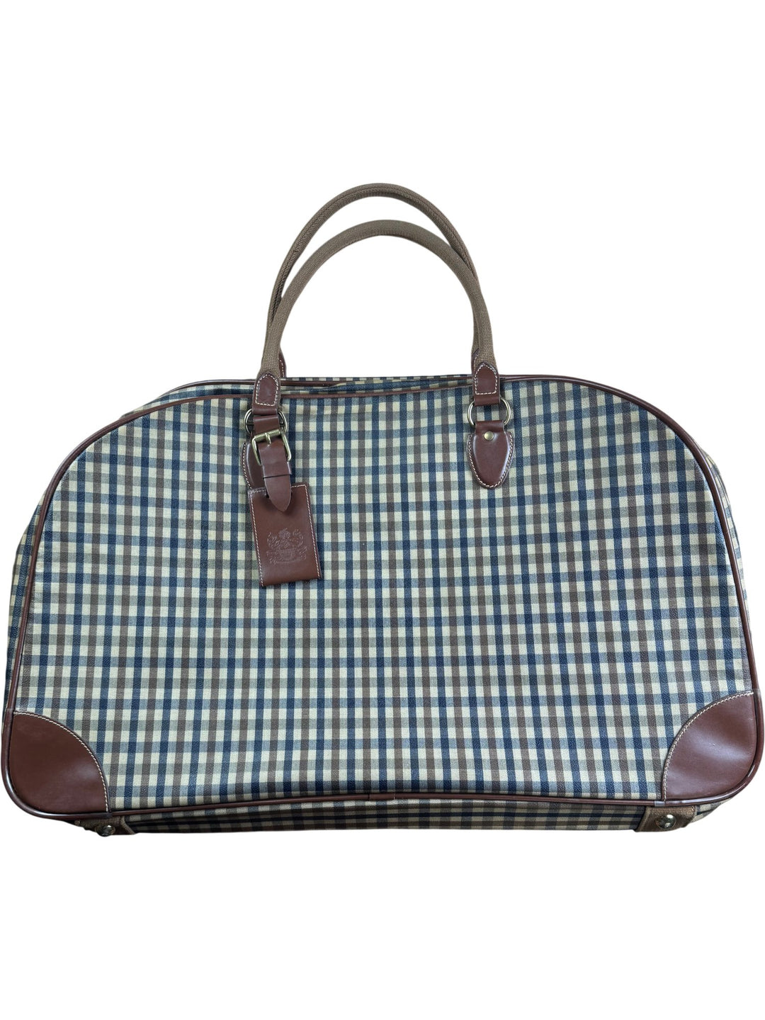 Aquascutum Checkered Duffel Bag