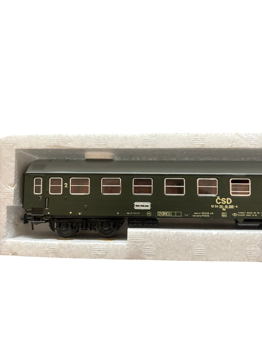 HO Scale Schicht Modellbahnwagen CSD Passenger Car
