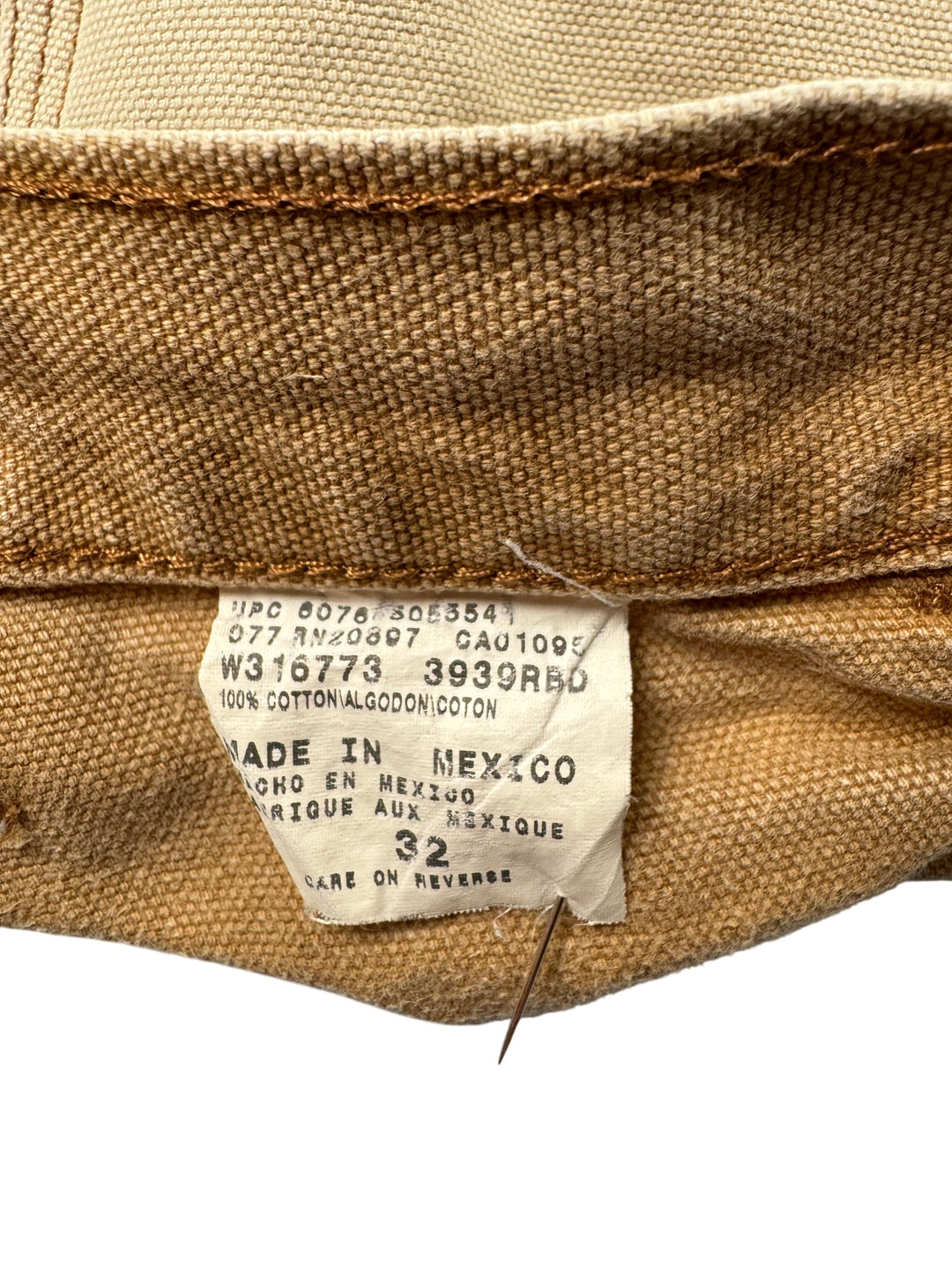 Dickies Beige Workwear Cargo Shorts - M - Think Vintage