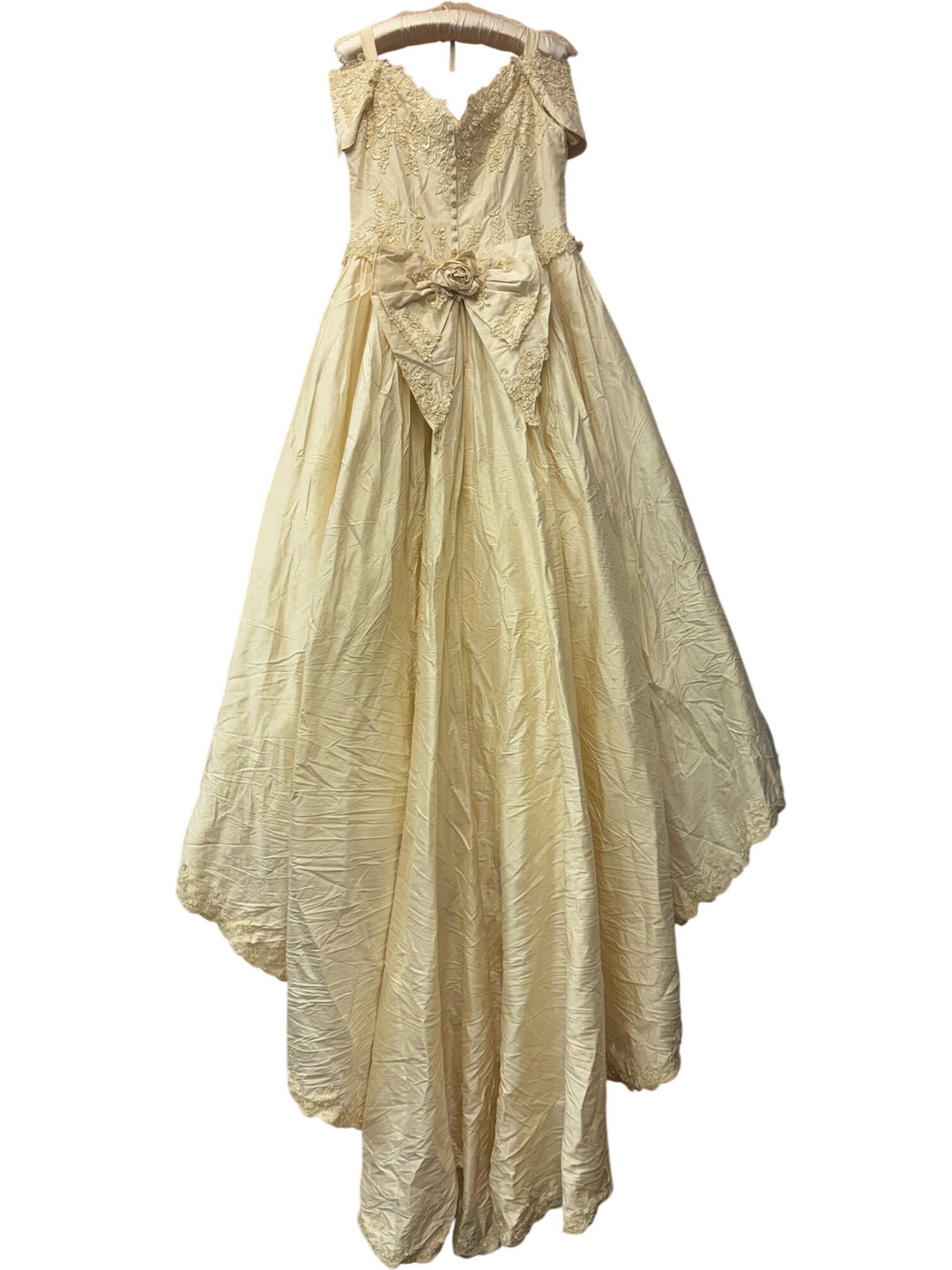 Benjamin Roberts Silk Wedding Dress