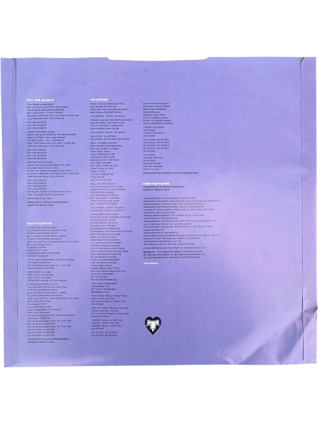 Transvision Vamp Velveteen Vinyl Record - Think Vintage