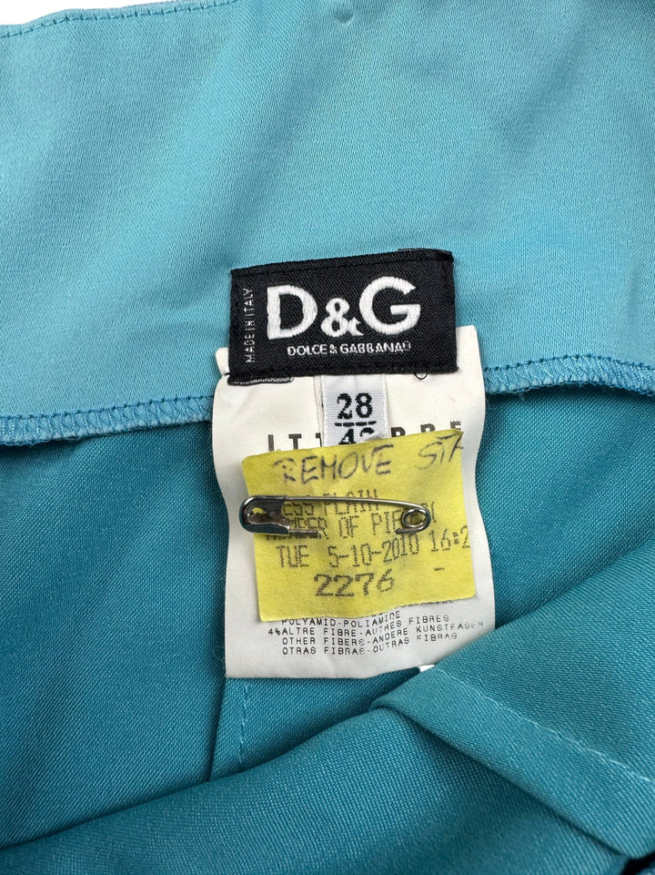 Dolce & Gabbana Blue Sleeveless Dress - S