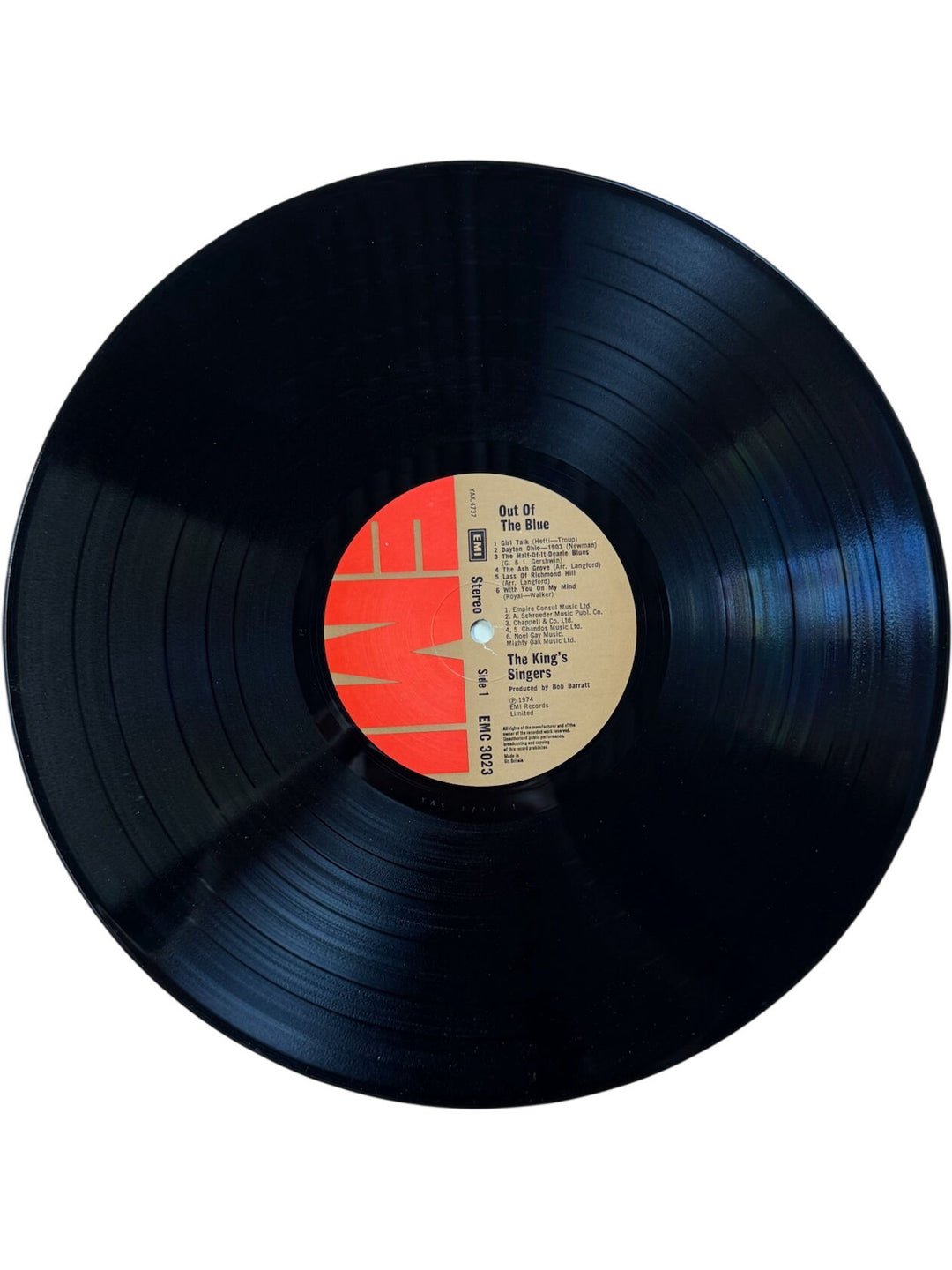The King's Singers Out Of The Blue Vinyl - Very Good