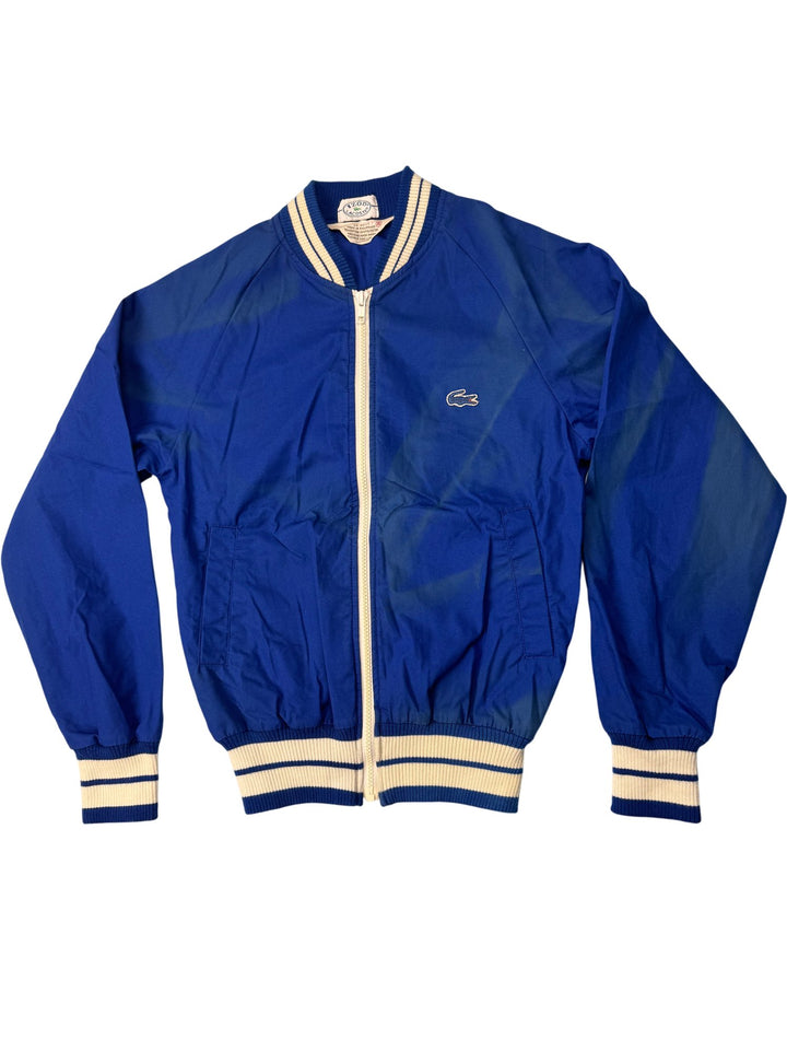 1980s Izod Lacoste Blue Sport Jacket - Age 13/14
