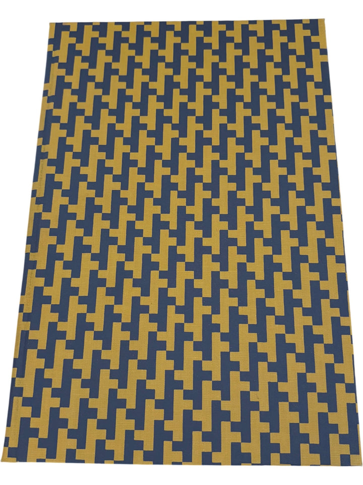 Geometric Patterned Book Cover