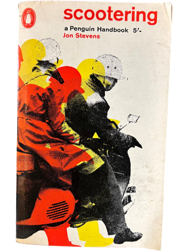 Scootering A Penguin Handbook by Jon Stevens Rare Vintage Manual - Think Vintage