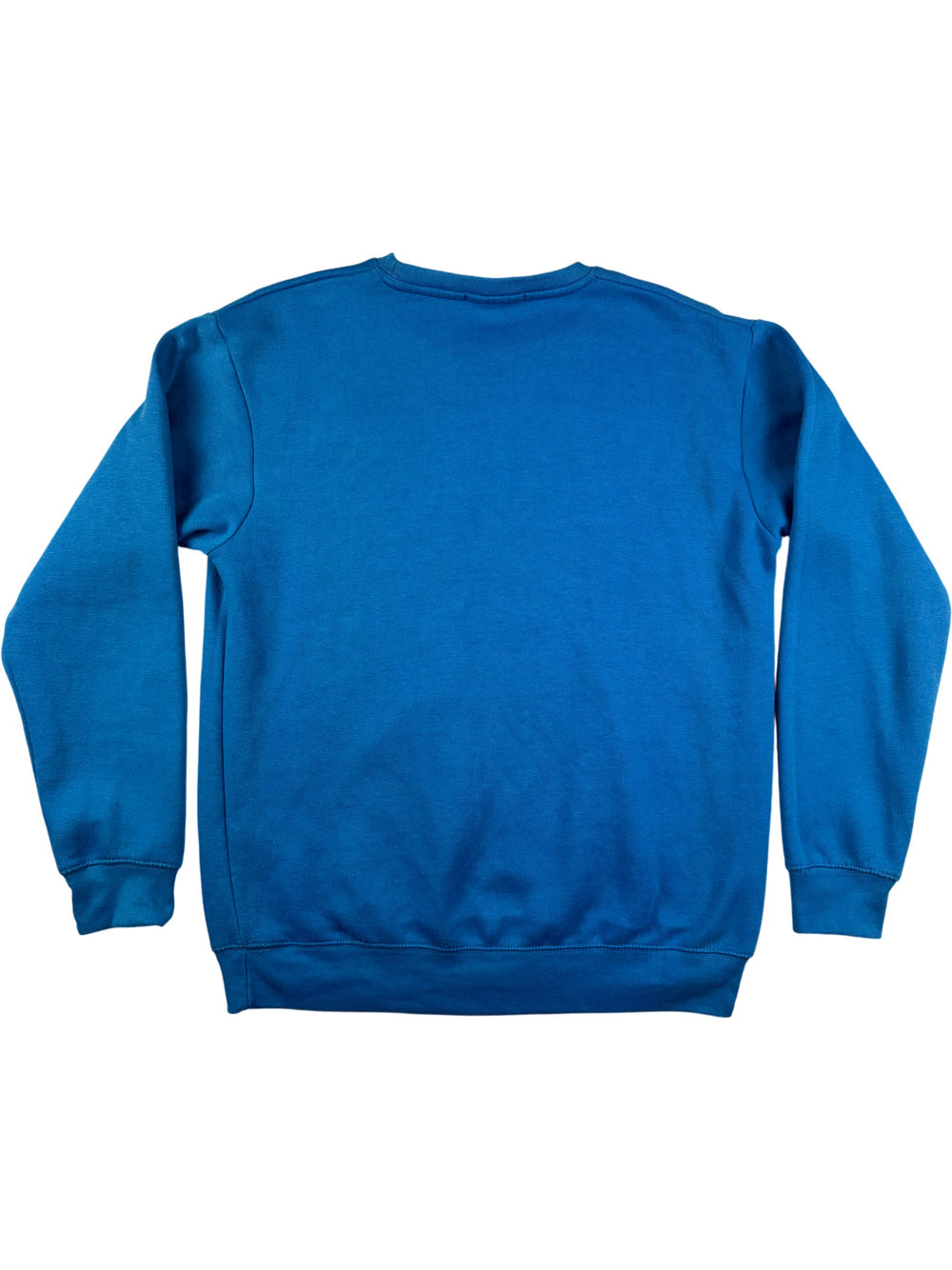 Nike Blue Crew Neck Sweatshirt - L - Think Vintage