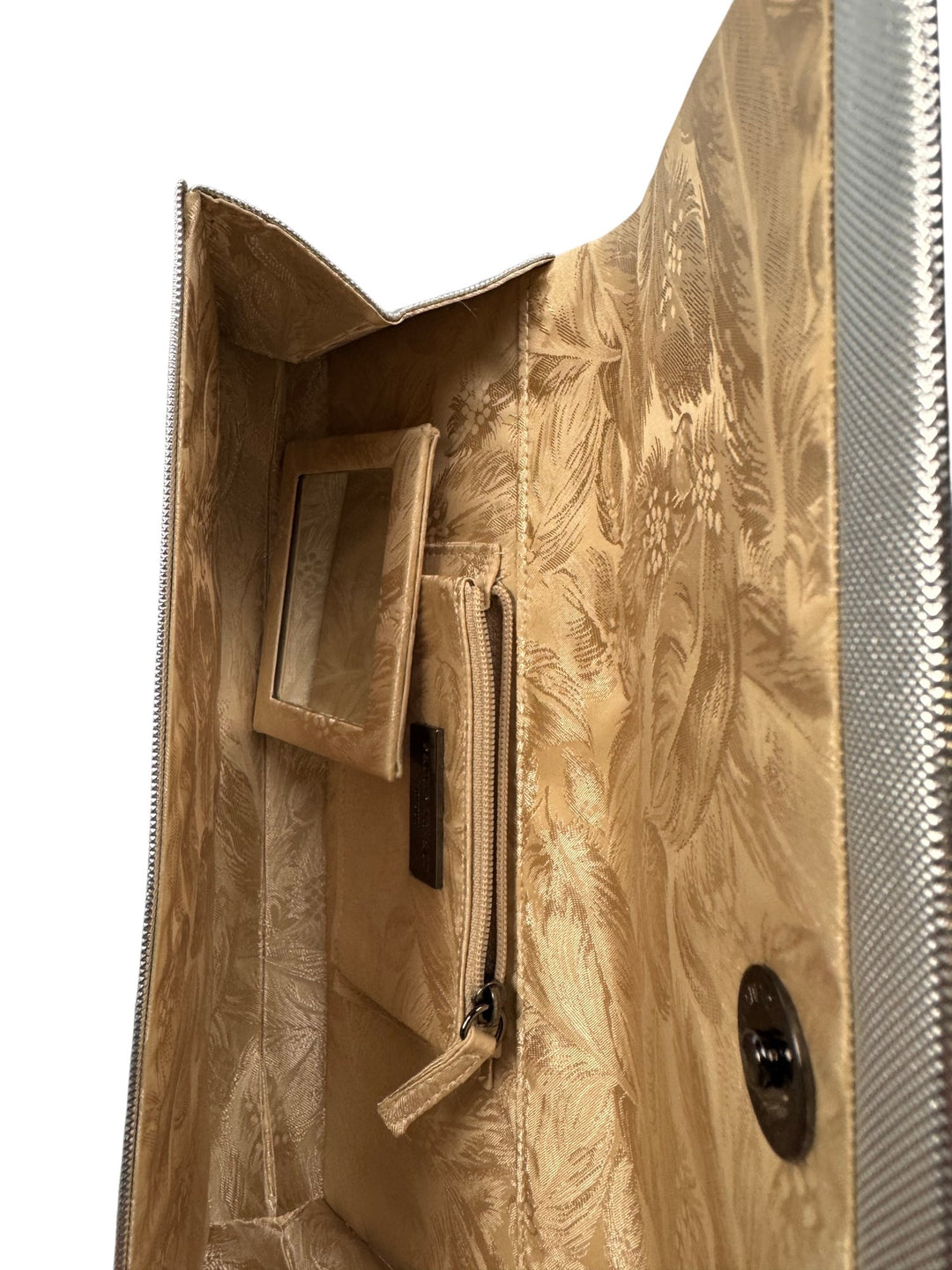 Jimmy Choo Metallic Clutch Bag