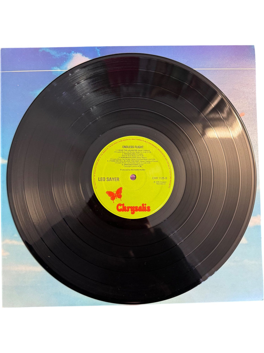 Leo Sayer Endless Flight Vinyl - Very Good