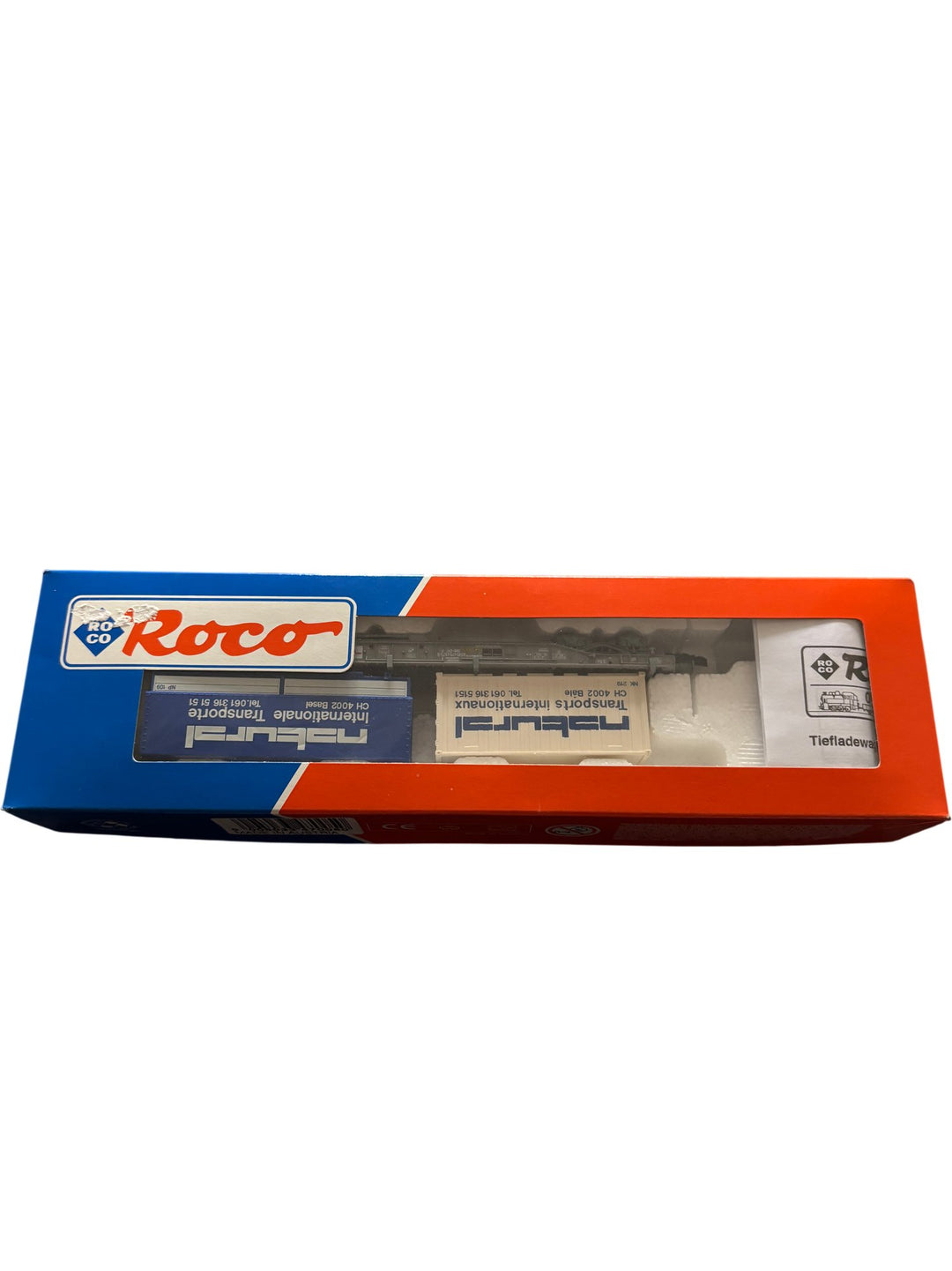 Roco HO Scale SBB Cargo Flat Wagon