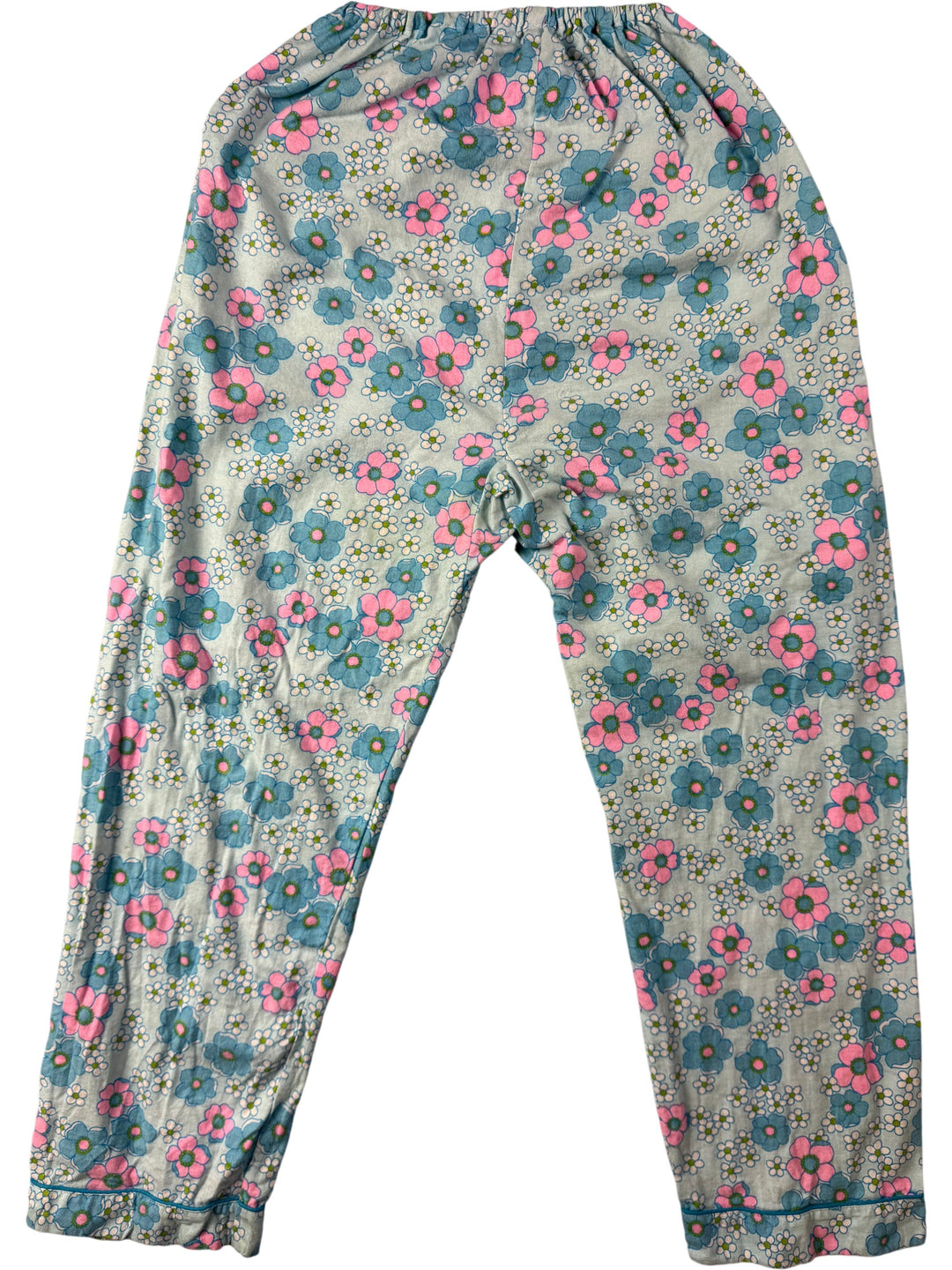Floral Cotton Pajama Set - Think Vintage
