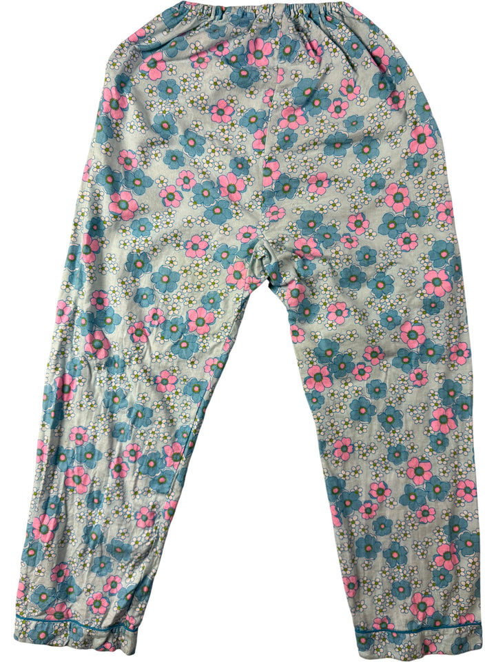 Floral Cotton Pajama Set - Think Vintage