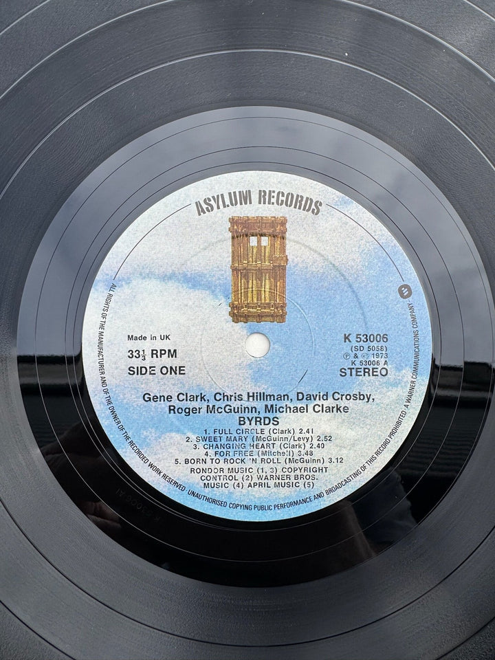 Byrds Self-Titled Vinyl Record- Very Good