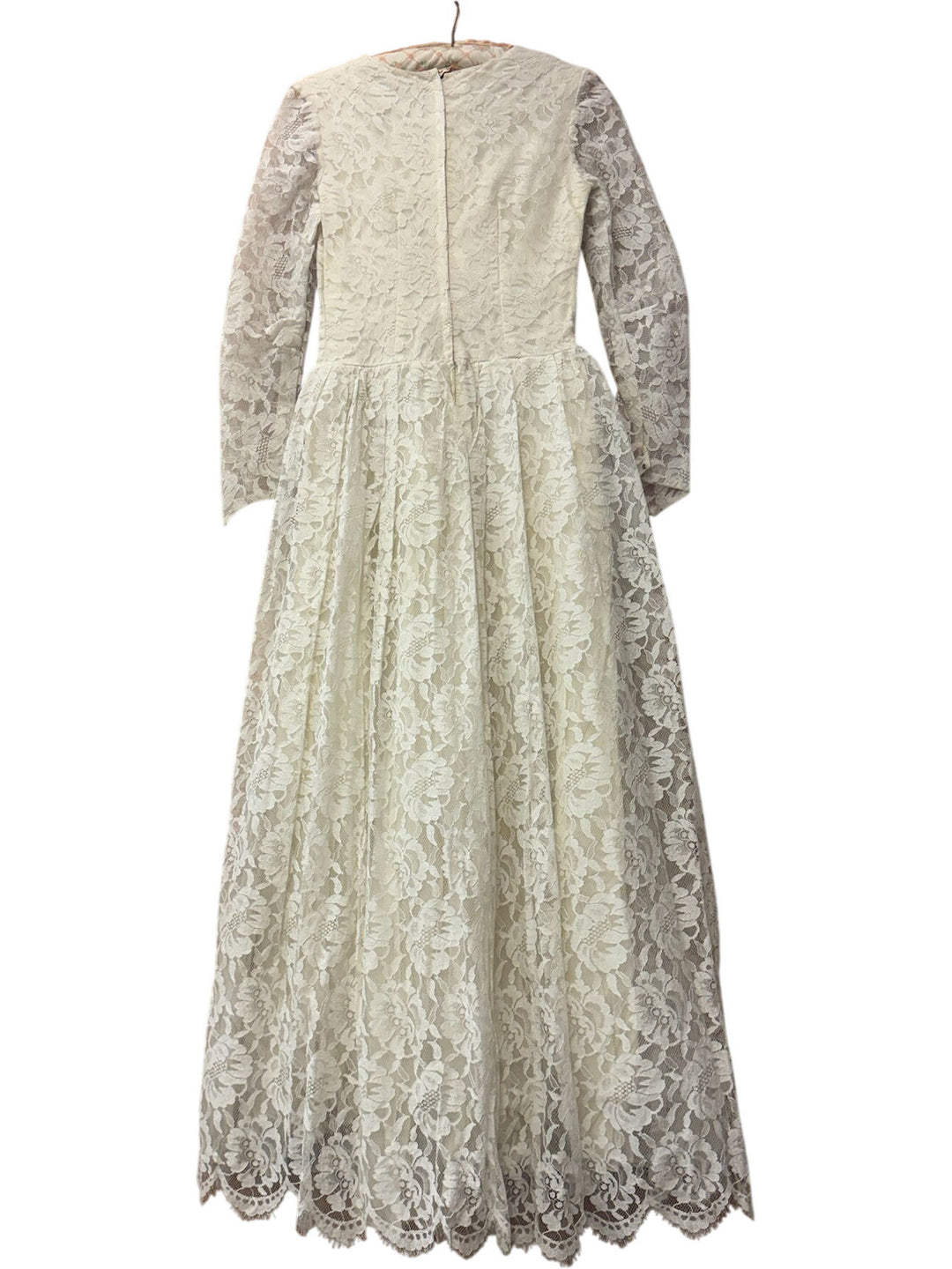 Vintage Lace Long Sleeve Wedding Dress