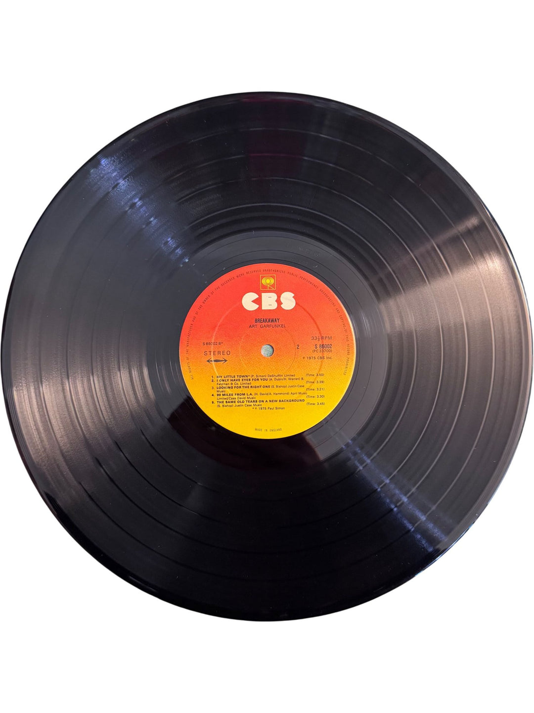 1975 Breakaway Vinyl Record Album- Very Good