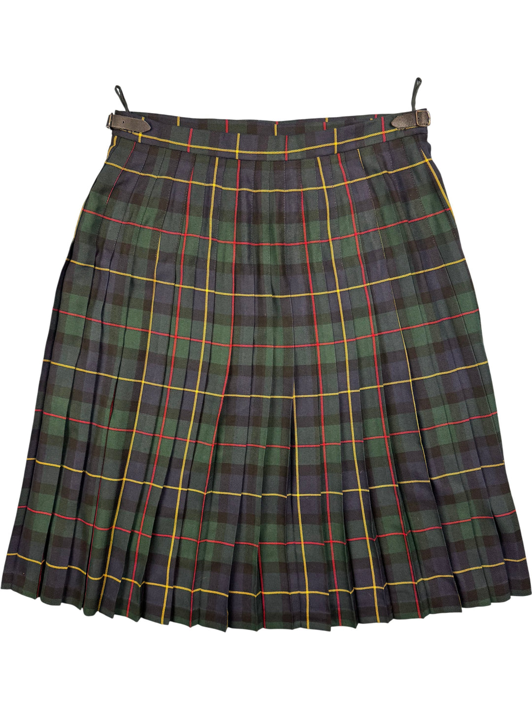 Highland Kilts Tartan Pleated Skirt - L