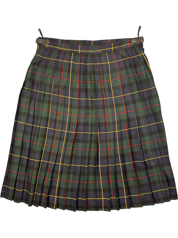 Highland Kilts Tartan Pleated Skirt - L