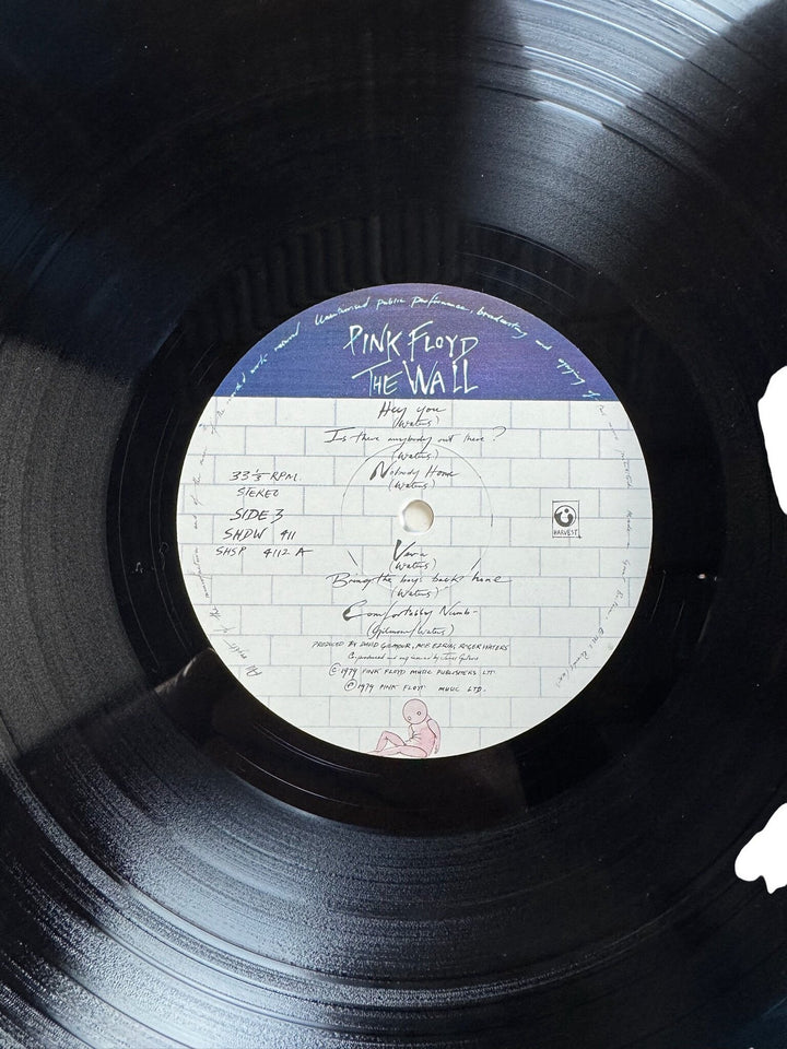 Pink Floyd The Wall Vinyl Record - Good
