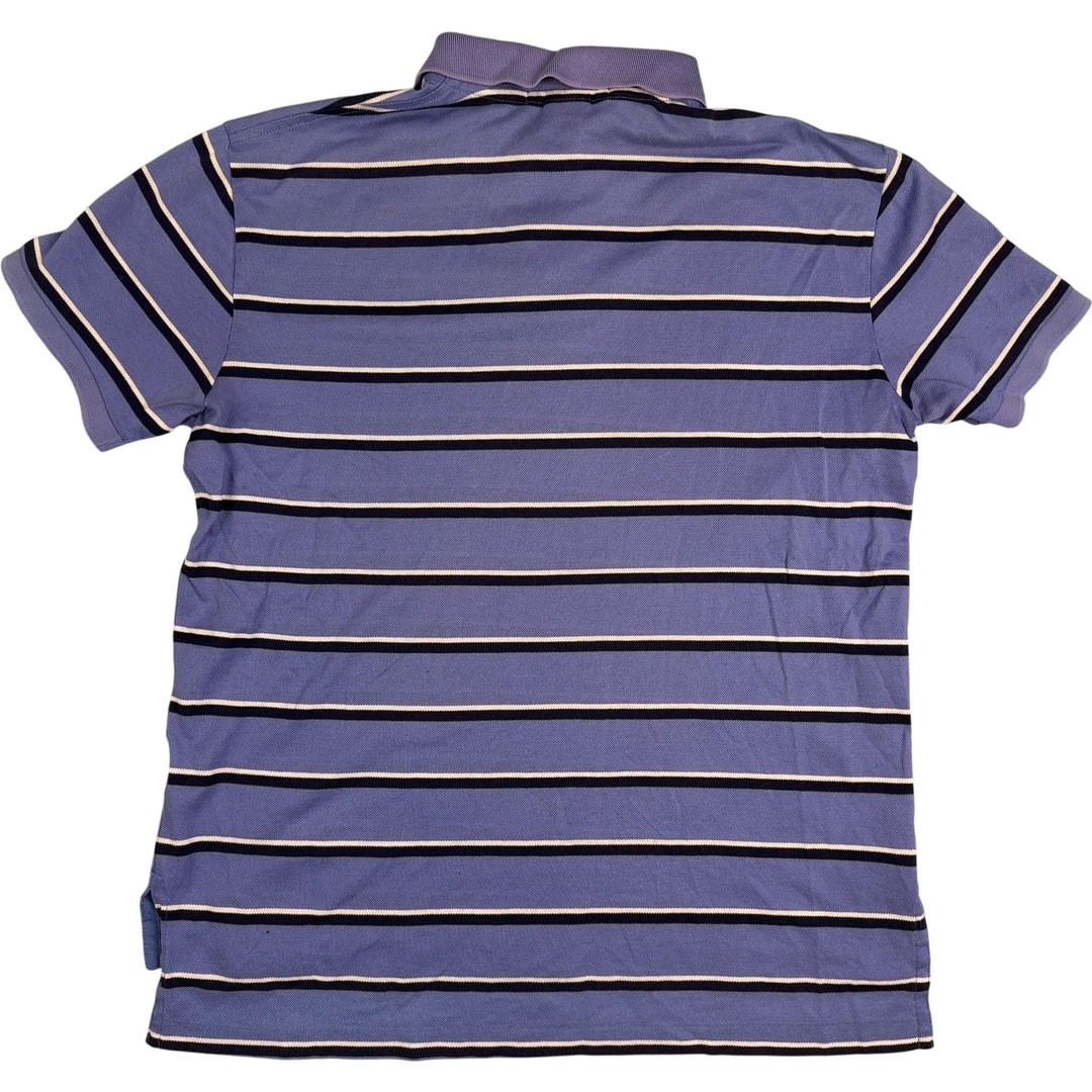Striped Polo Shirt by Ralph Lauren - L - Think Vintage