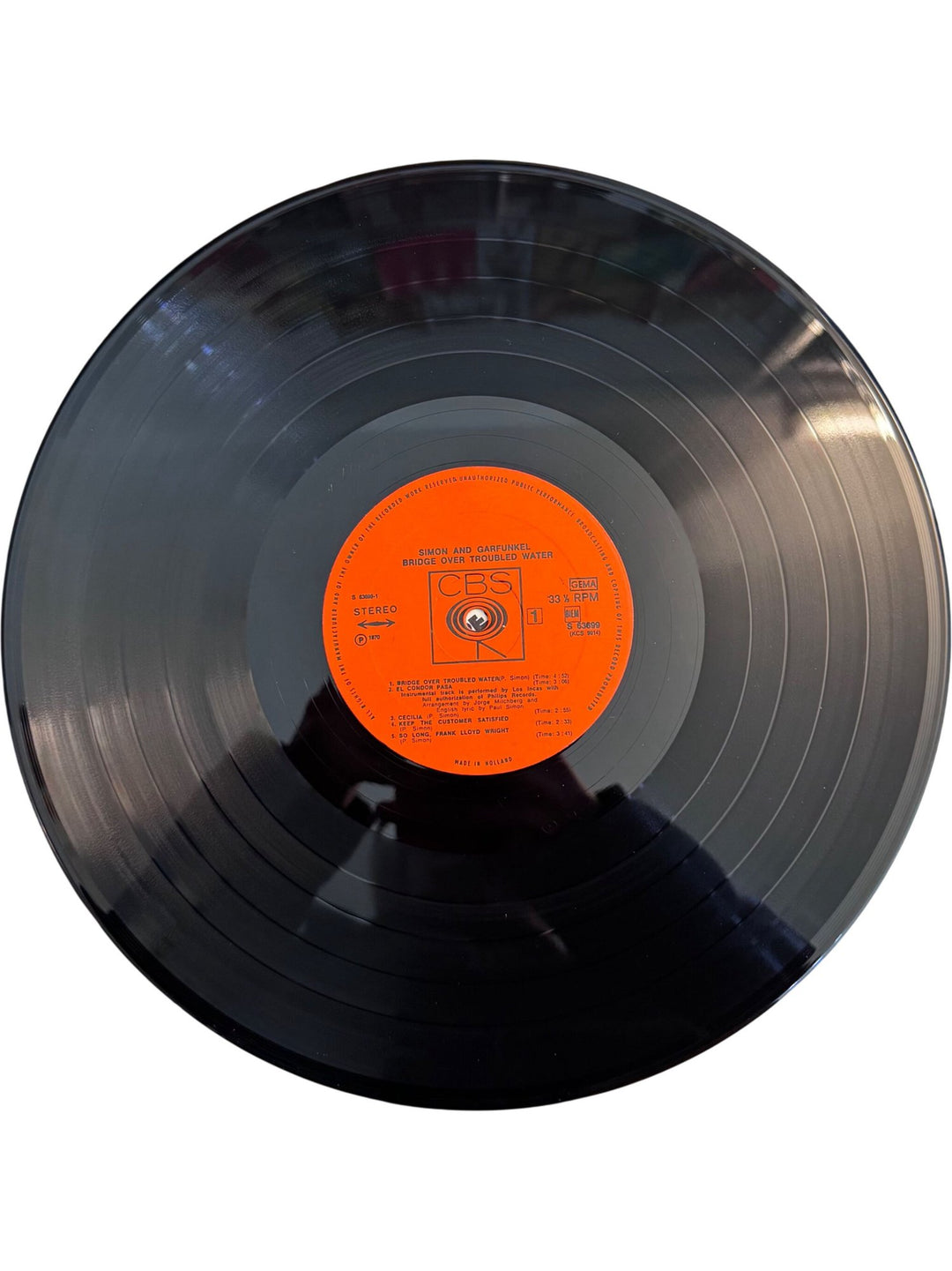 Simon & Garfunkel Bridge Over Troubled Water Vinyl