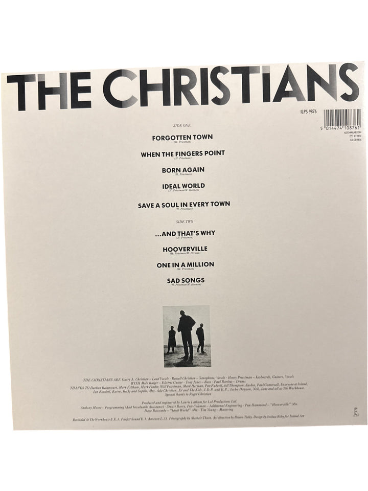 1987 The Christians Vinyl Record Album - Think Vintage