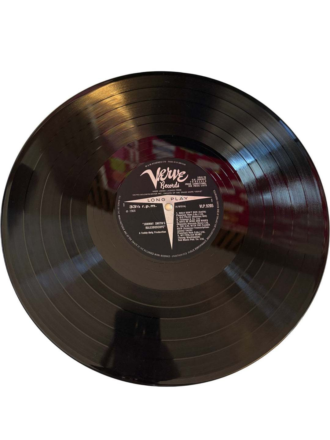 Johnny Smith's Kaleidoscope LP - Fair