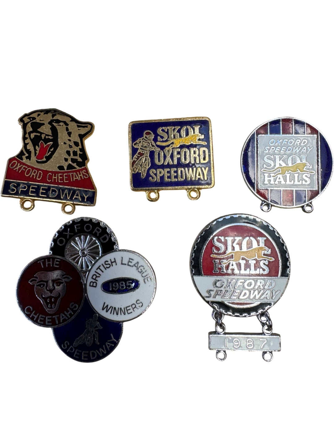 Oxford Speedway Badges Collection