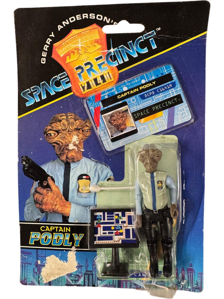 Space Precinct Captain Podly Action Figure