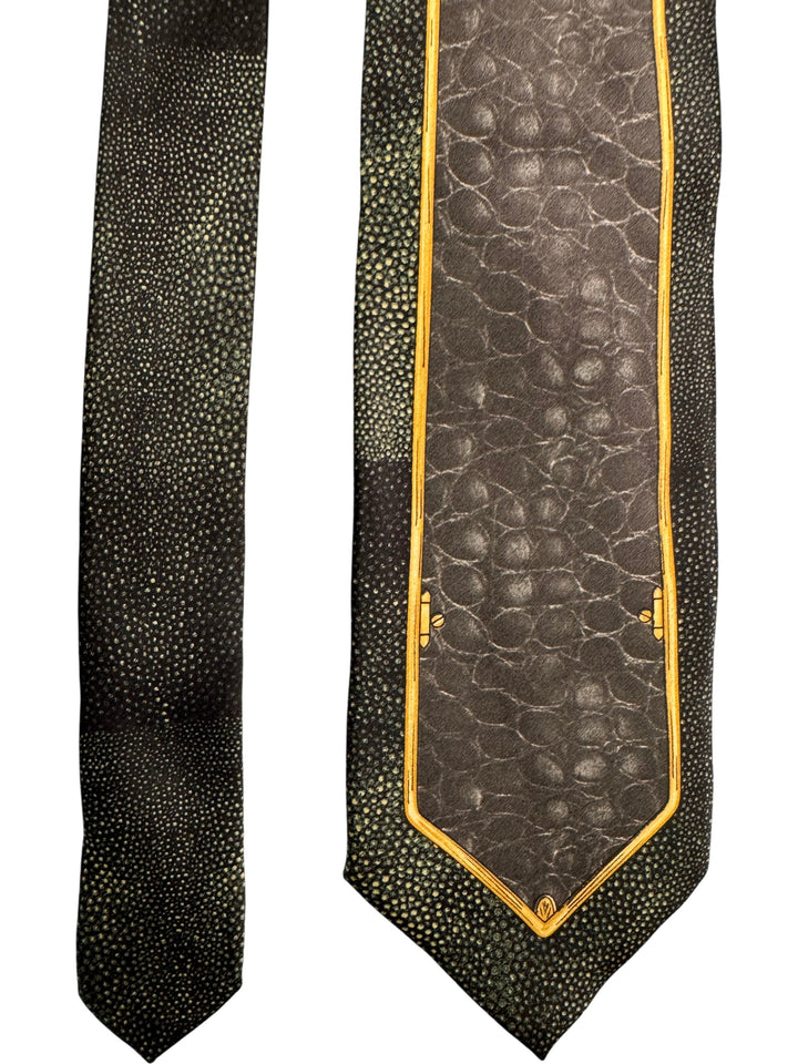 Gianfranco Ferre Silk Patterned Necktie